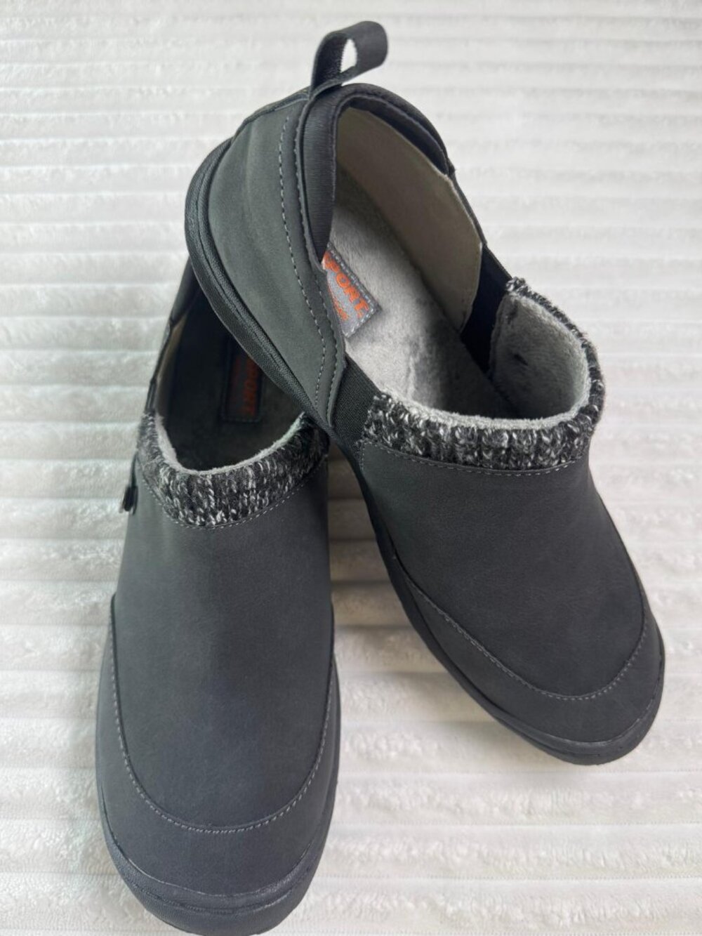 Women’s Slip On Shoes JSport Alice Faux Fur Warm Winter Comfort Like New Size 9M